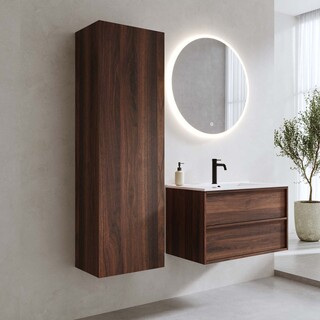 Bathlife Korkeakaappi Pähkinä