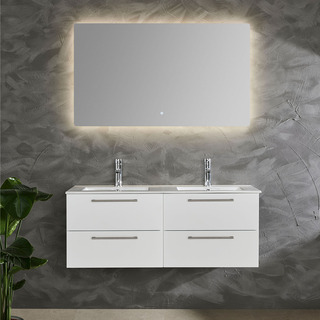 Pesuallaskaappi Lust Valkoinen 1200D & Pesuallas