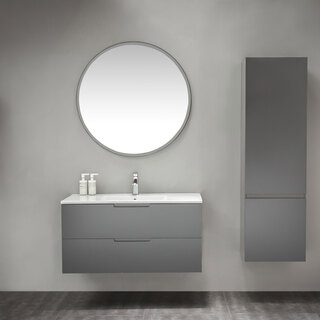 Sivukaappi Bathlife Eufori, 450X1500x350mm, Harmaa