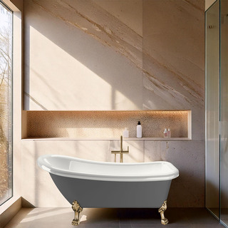Tassuamme 1530 Ideal Harmaa, Messinki Tassut