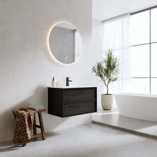 Allaskaappi Charm 800 Musta Tammi + Pesuallas