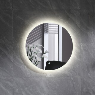 Valopeili Bathlife Skina, Ø600mm, Hipaisukytkimellä