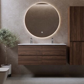 Allaskaappi Eufori 1200 Pähkinä Ja Pesuallas