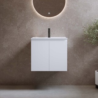 Allaskaappi Smila 600 Valkoinen + Pesuallas