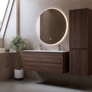 Allaskaappi Eufori 1200 Pähkinä Ja Pesuallas