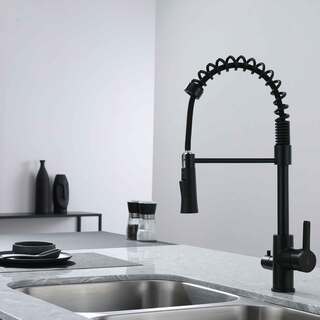 Keittiöhana Bathlife Hav, Apk-Liitäntä, Musta