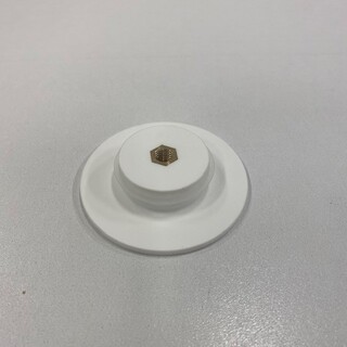 Cover For Outlet Valve White Solid Surface (Sizu/ Geist/Gedi