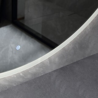 Valopeili Bathlife Skina, Ø500mm, Hipaisukytkimellä