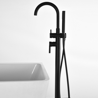 Lattiahana Käsisuihkulla Bathlife Sippra, Mattamusta