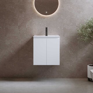 Allaskaappi Smila 500 Valkoinen + Pesuallas