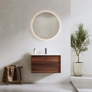 Allaskaappi Charm 800 Pähkinä + Pesuallas