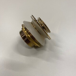 Pohjaventtiili Ammeelle Ideal, Kulta/Messinki