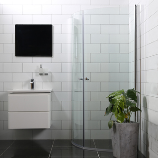 Suihkunurkka Bl Mångsidig Vital 45° 70X70x190, Pyöreä Kirkas