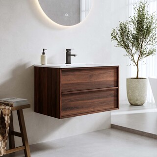 Allaskaappi Charm 800 Pähkinä + Pesuallas