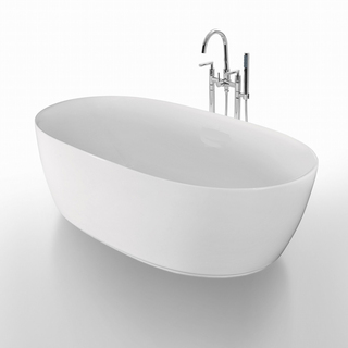 Kylpyamme Bathlife Ideal Oval, 1600 Mm, Valkoinen