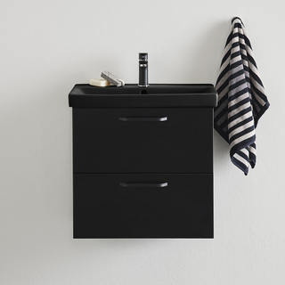 Pesuallaskaappi Yster Musta 550 V Musta Pesuallas