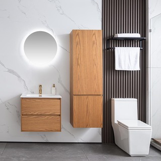 Allaskaappi Altaalla Bathlife Lättsam, 600Mm, Tammi