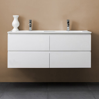 Allaskaappi Pesualtaalla Bathlife Eufori 1200 Valkoinen