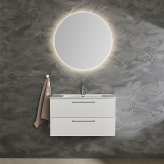 Pesuallaskaappi Lust Valkoinen 800 & Pesuallas