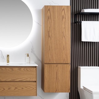 Korkea Kaappi Bathlife Lättsam, 1500X450mm, Tammi