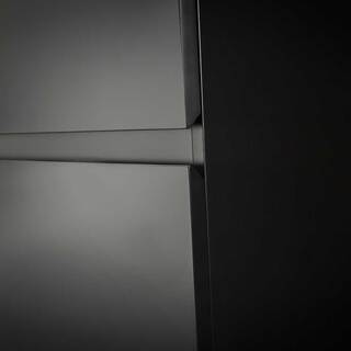 Sivukaappi Bathlife Eufori 450X1500x350mm, Musta