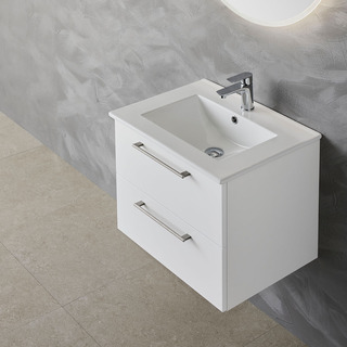 Pesuallaskaappi Lust Valkoinen 600 & Pesuallas