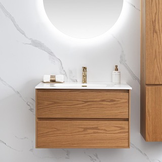 Allaskaappi Altaalla Bathlife Lättsam, 800Mm, Tammi