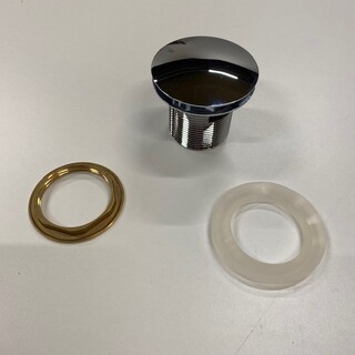 Pohjaventtiili Ammeelle Ideal, Valkoinen Valumarmori