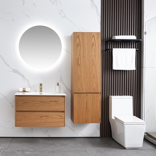 Allaskaappi Altaalla Bathlife Lättsam, 800Mm, Tammi