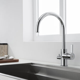 Keittiöhana Bathlife Ocean, Apk-Venttiilillä, Kromi