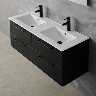 Pesuallaskaappi Lust Musta 1200D & Pesuallas