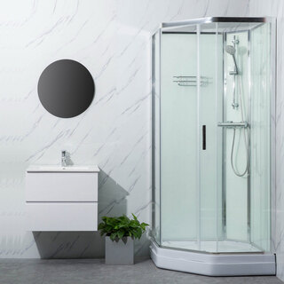 Suihkukaappi Bathlife Ideal Elegant 900 X 900 Mm
