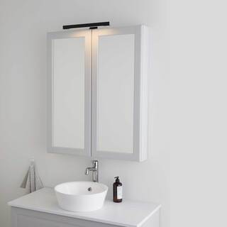 Bathlife Ljus Valaisin Peilille 6W Led Musta Ip44