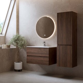 Allaskaappi Eufori 800 Pähkinä Ja Pesuallas