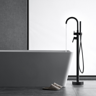 Lattiahana Käsisuihkulla Bathlife Sippra, Mattamusta